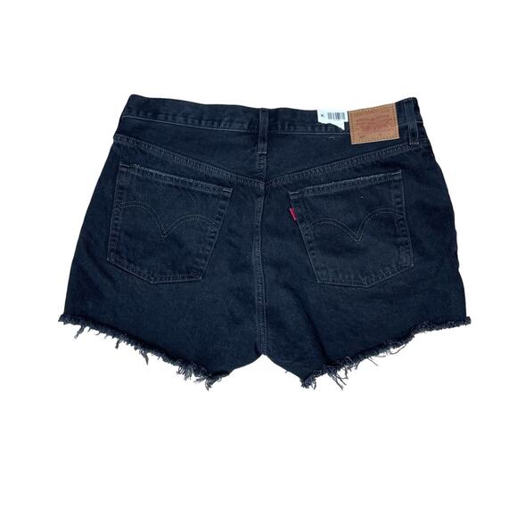 Levi’s Premium 501® Original Fit High Rise Women's Shorts Black Sz 33 NWT - Picture 5 of 9